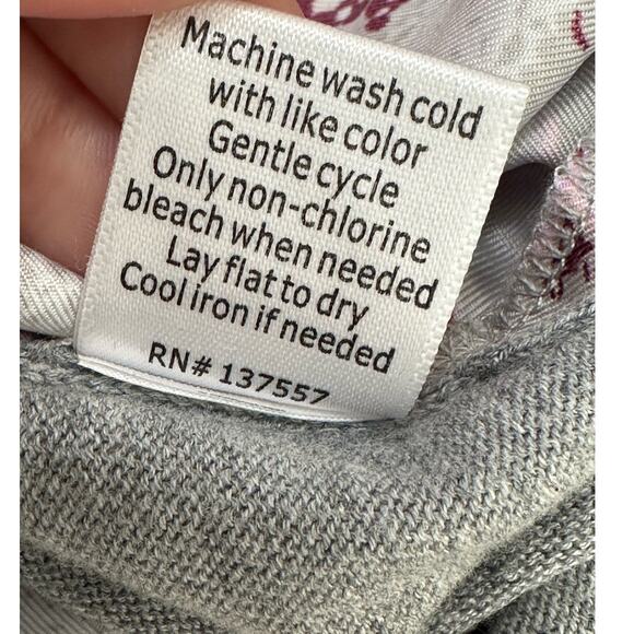 41 Hawthorn front floral panel long sleeves blouse size Small - Picture 5 of 9